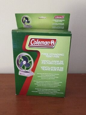Coleman Portable Lightweight Free Standing Tent Fan
